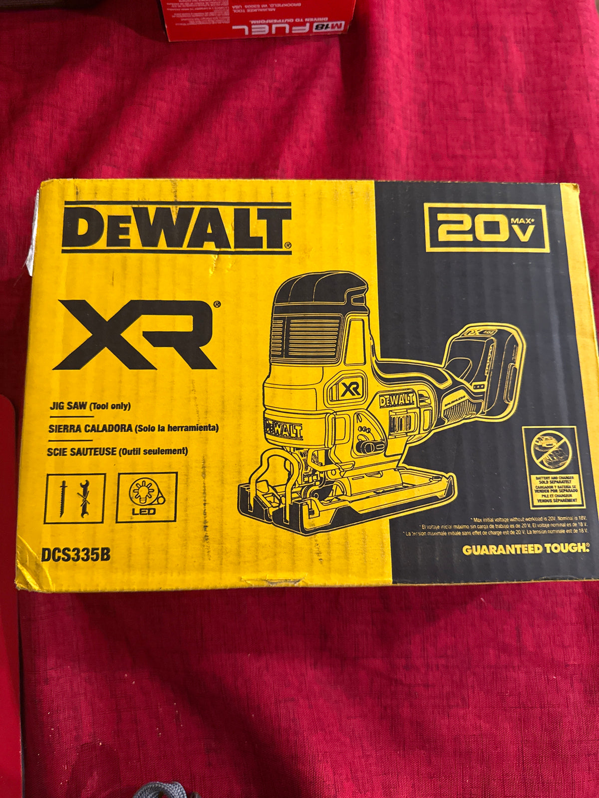 DEWALT DCS335B 20V MAX XR Brushless Barrel-Grip Jig Saw NEW
