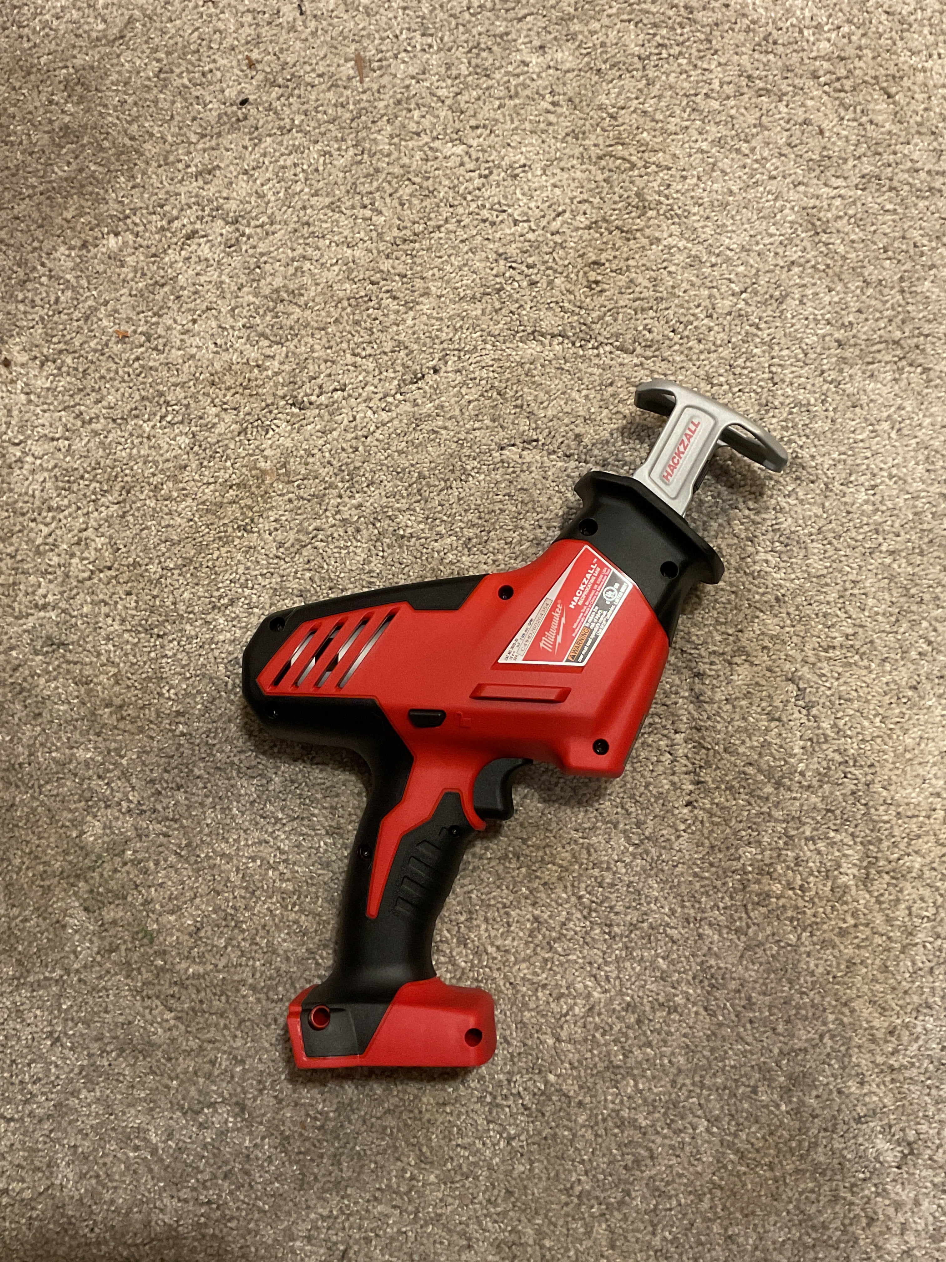 Milwaukee 2625-20 MSRP $149 M18 HACKZALL  Reciprocating Saw-TOOL ONLY OPEN STOCK