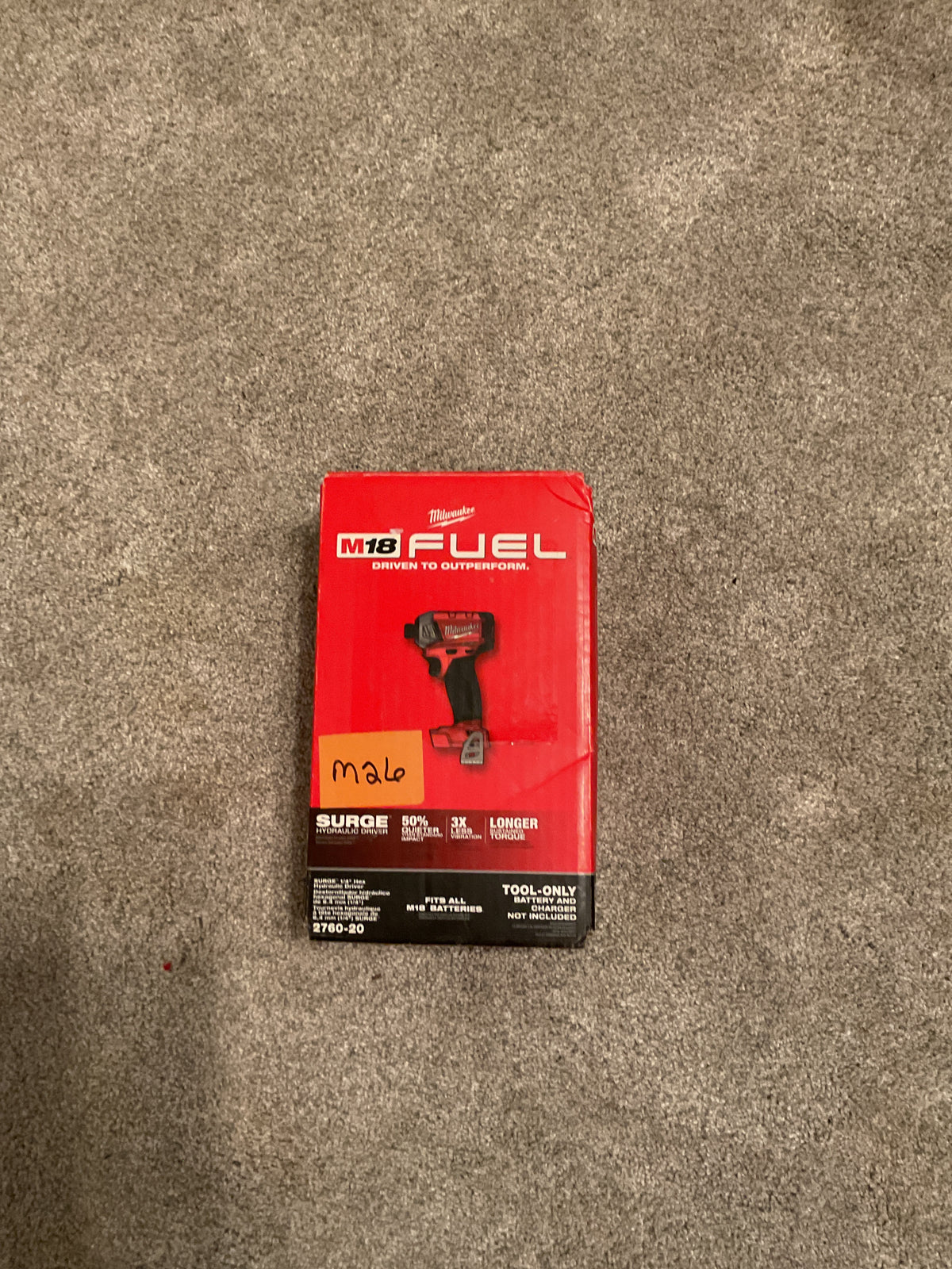 MILWAUKEE 2760-20 M18 FUEL SURGE 1/4" Hex Hydraulic Driver - Tool Only — USED