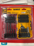 Juego de brocas y accesorios para atornillar DeWalt DW2153 IMPACT READY de 34 piezas
