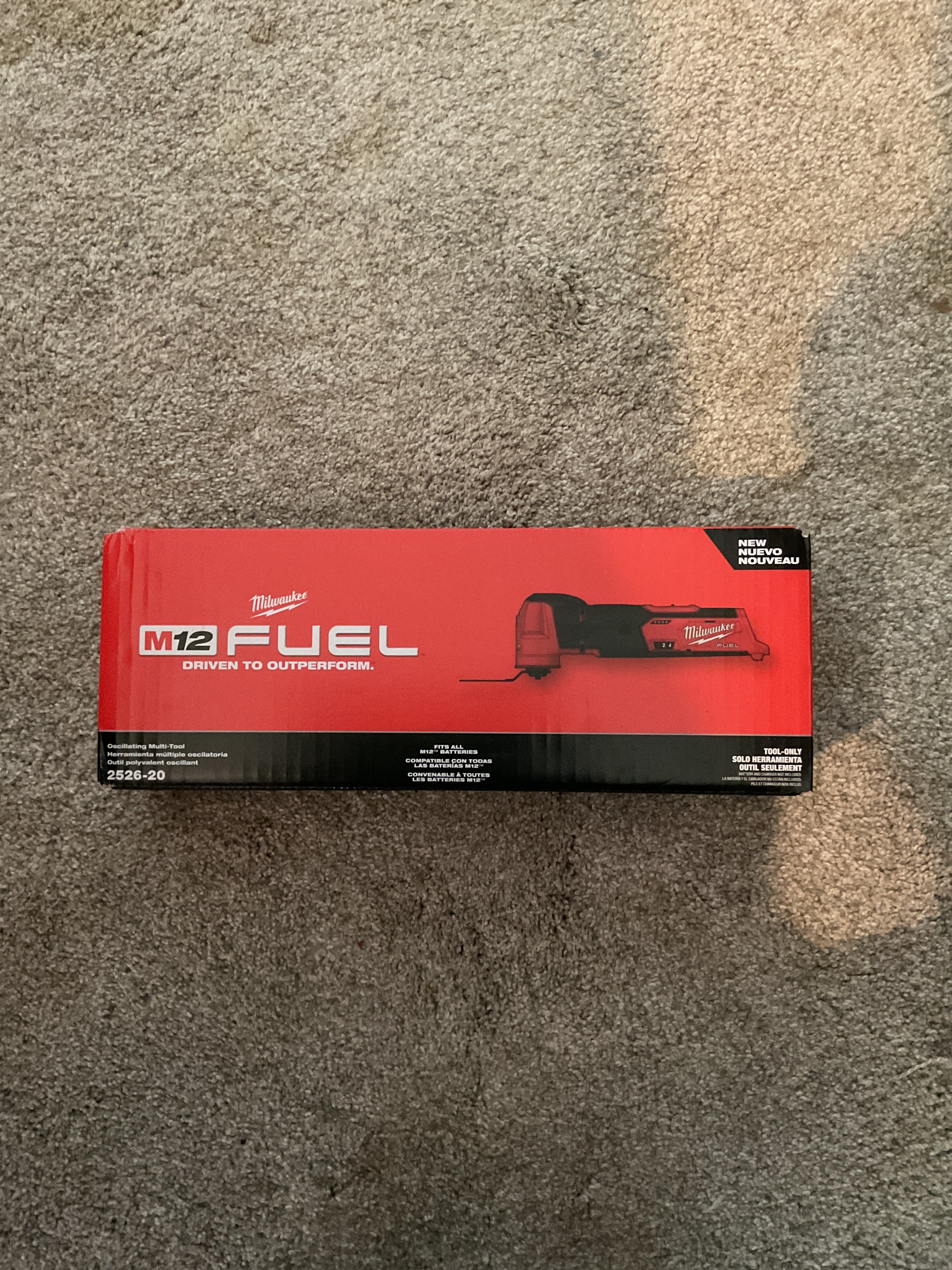 MILWAUKEE 2526-20 MSRP $159 M12 FUEL Oscillating Multi-Tool - Tool Only