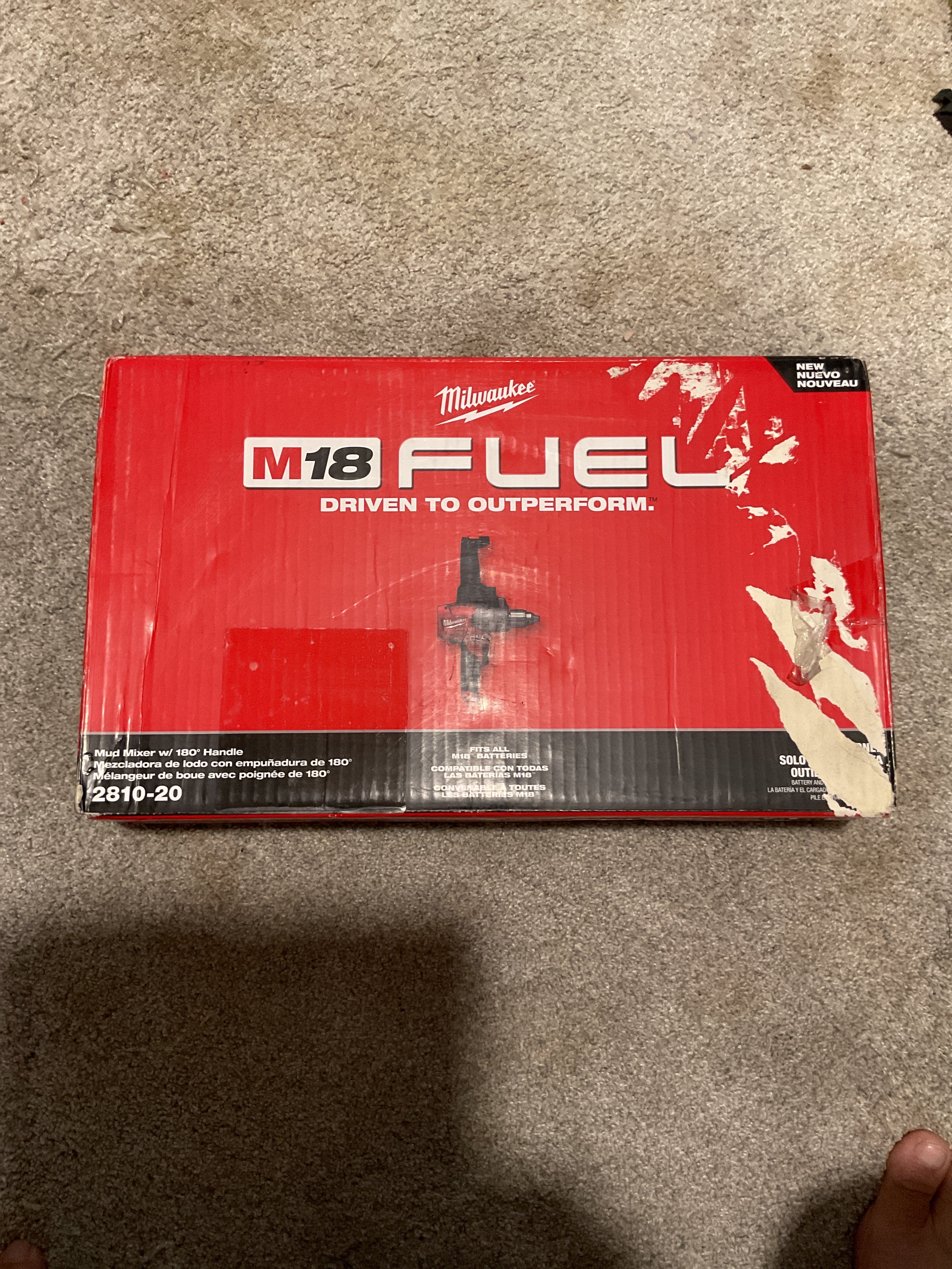 2810-20 — MILWAUKEE M18 FUEL Mud Mixer - Tool Only
