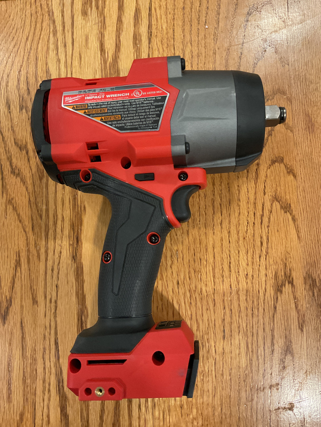 Milwaukee 2967-20 — M18 FUEL 1/2" High Torque Impact Wrench — New, No Box