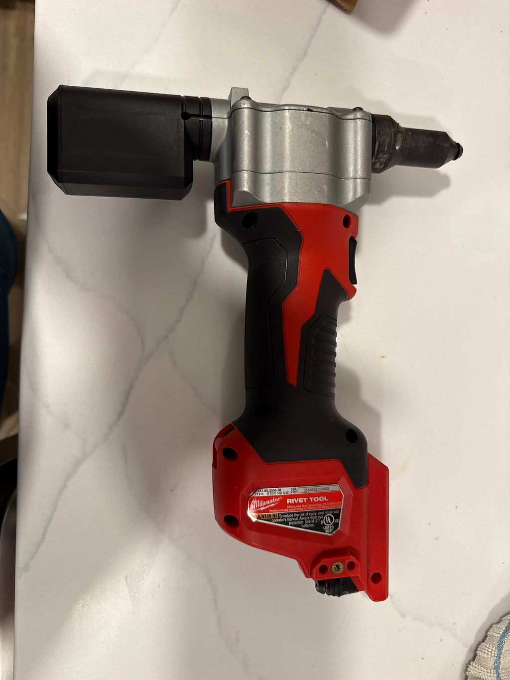 MILWAUKEE 2550-20 M12 Cordless Rivet Tool - Tool Only — Used