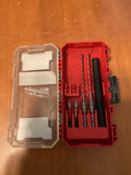 MILWAUKEE 48-20-9097 7-Pc SHOCKWAVE Concrete Screw Install Kit — Used, Missing 2 Pcs