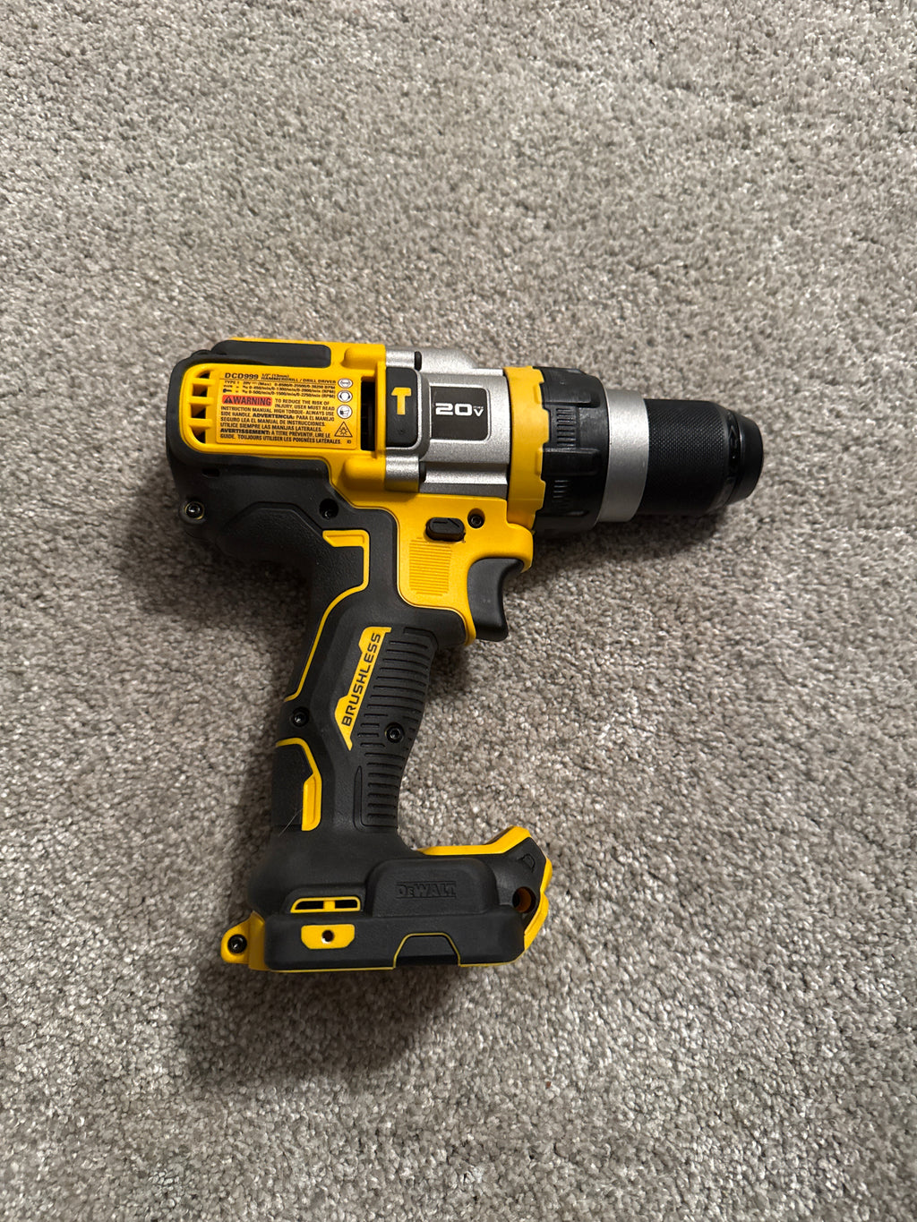 DEWALT DCD999  20V MAX XR Brushless Hammer Drill