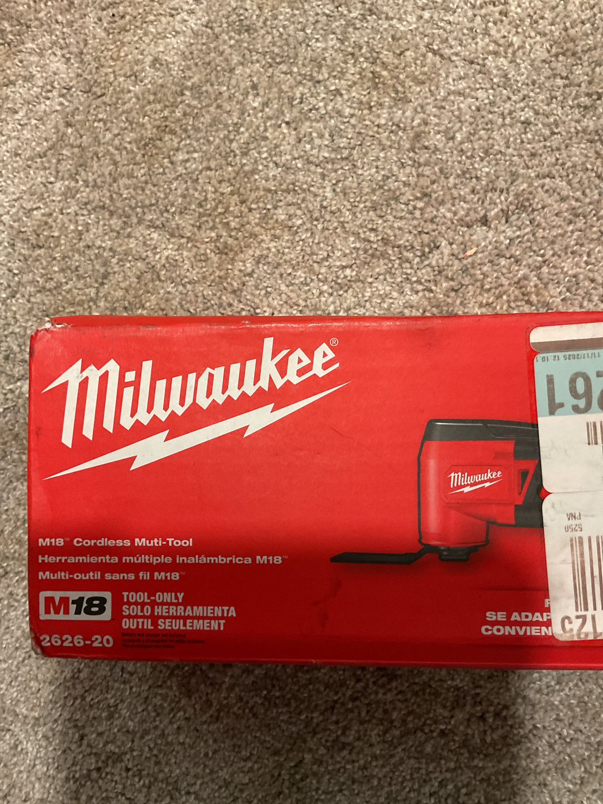 2626-20 — MILWAUKEE M18 Oscillating Multi-Tool - Tool Only