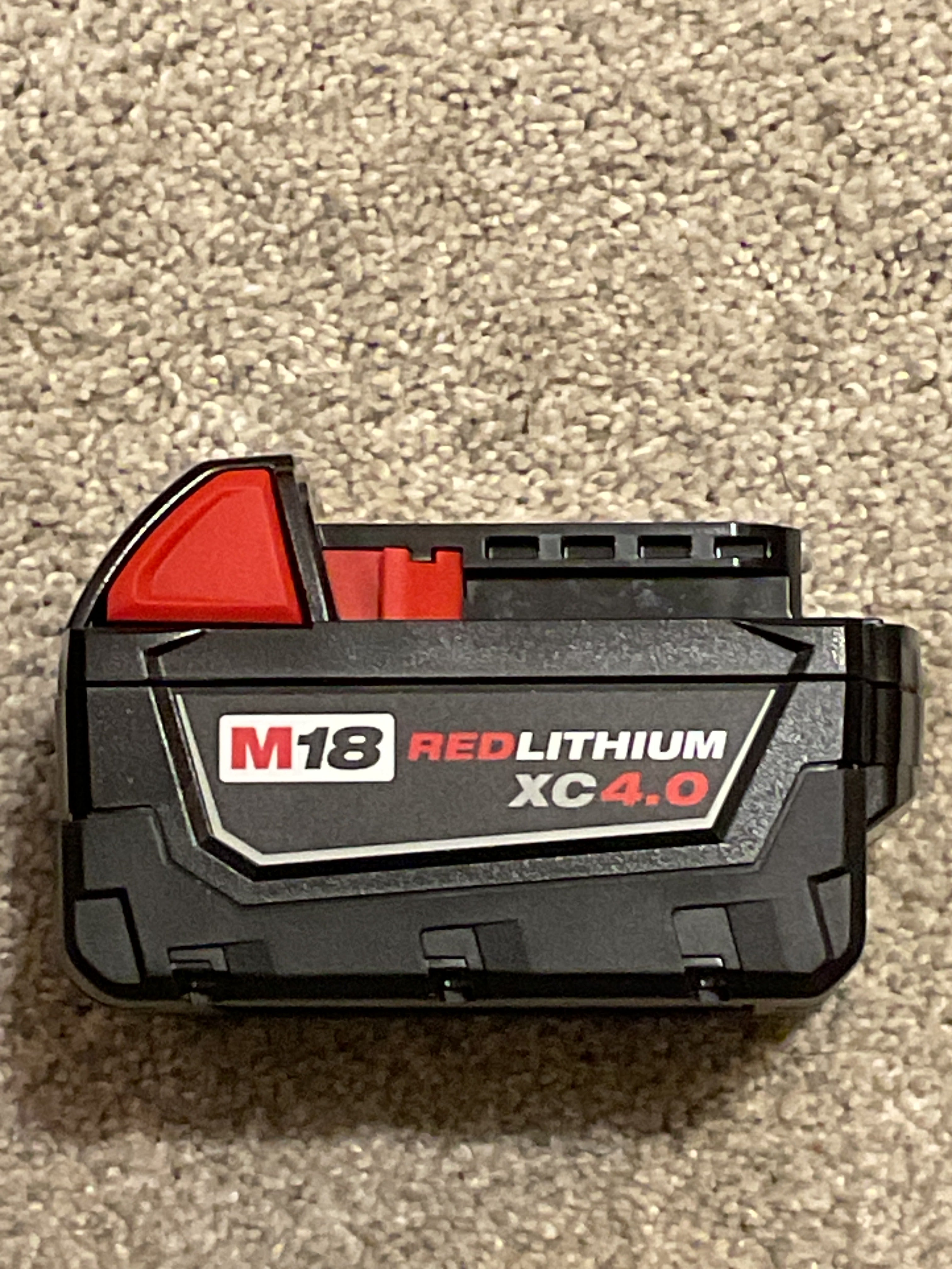 Milwaukee 48-11-1840 MSRP $198 M18 REDLITHIUM XC 4.0Ah Battery — New Open Stock