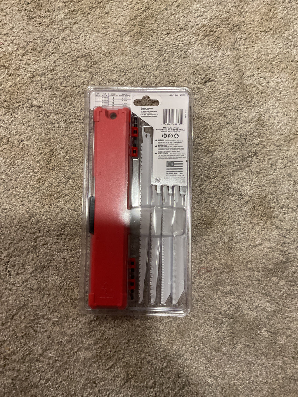 Milwaukee 49-22-1110W 19PC SAWZALL Wood & Metal Blade Set