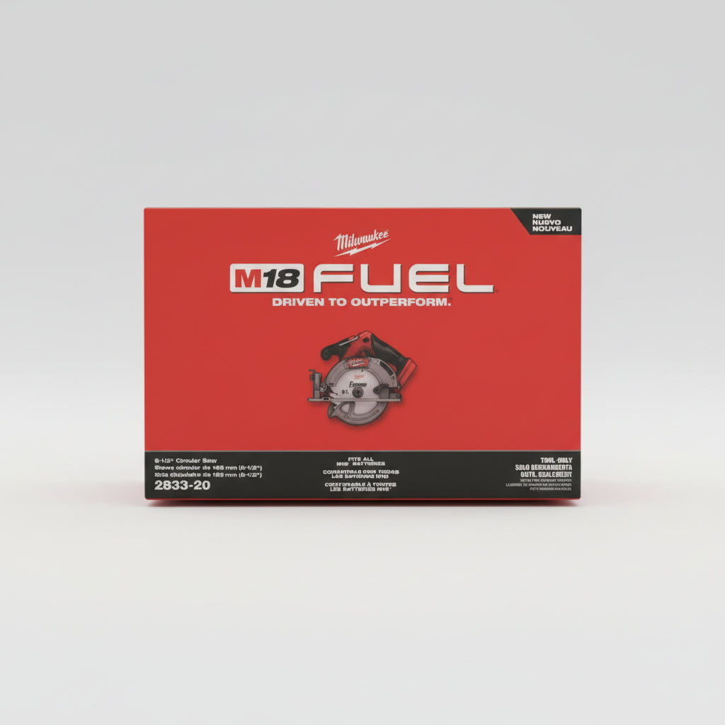 MILWAUKEE 2833-20 M18 FUEL 6-1/2-In. Circular Saw — Tool Only — New Factory Box