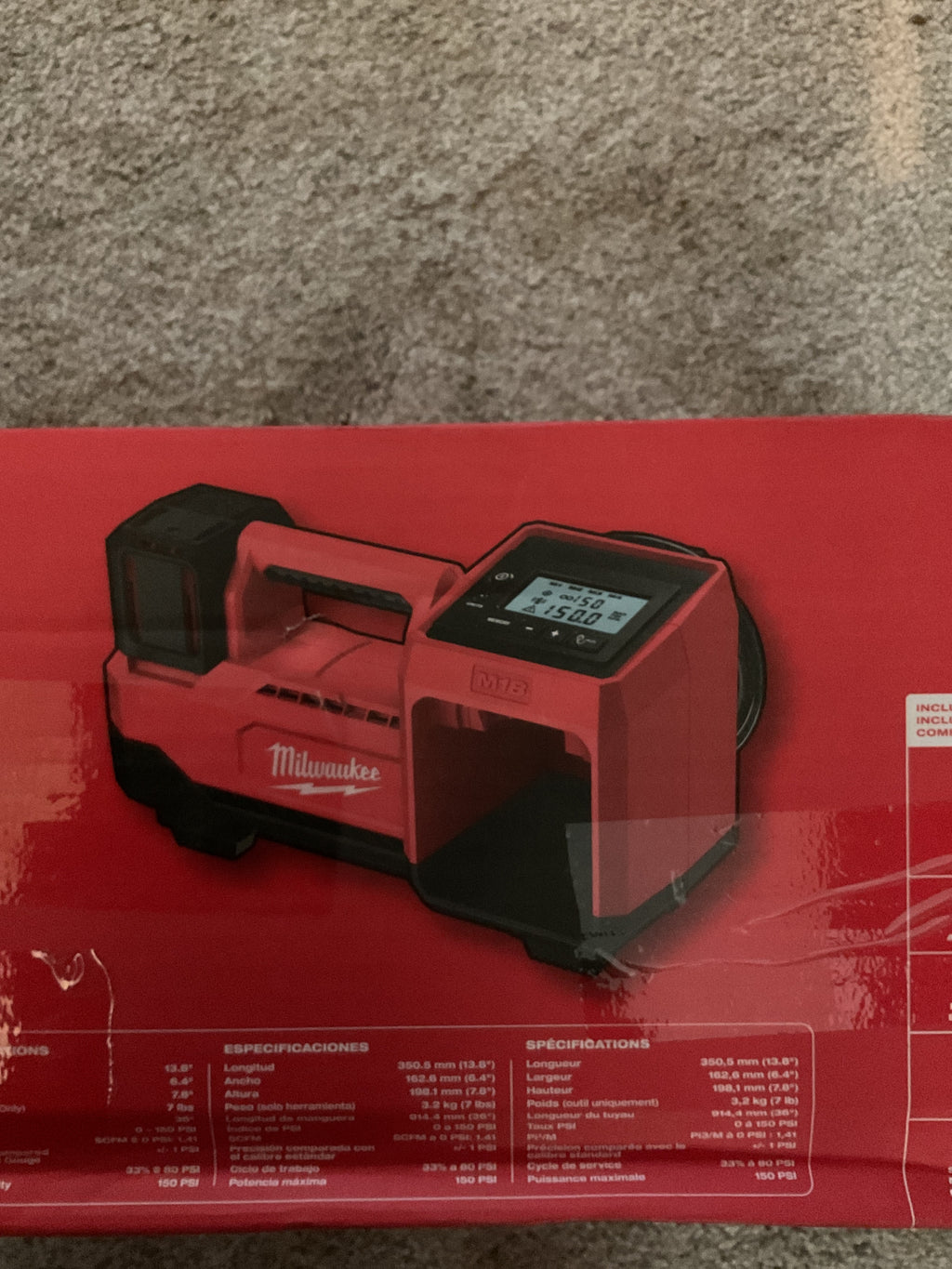 2848-20 — MILWAUKEE M18 Inflator - Tool Only