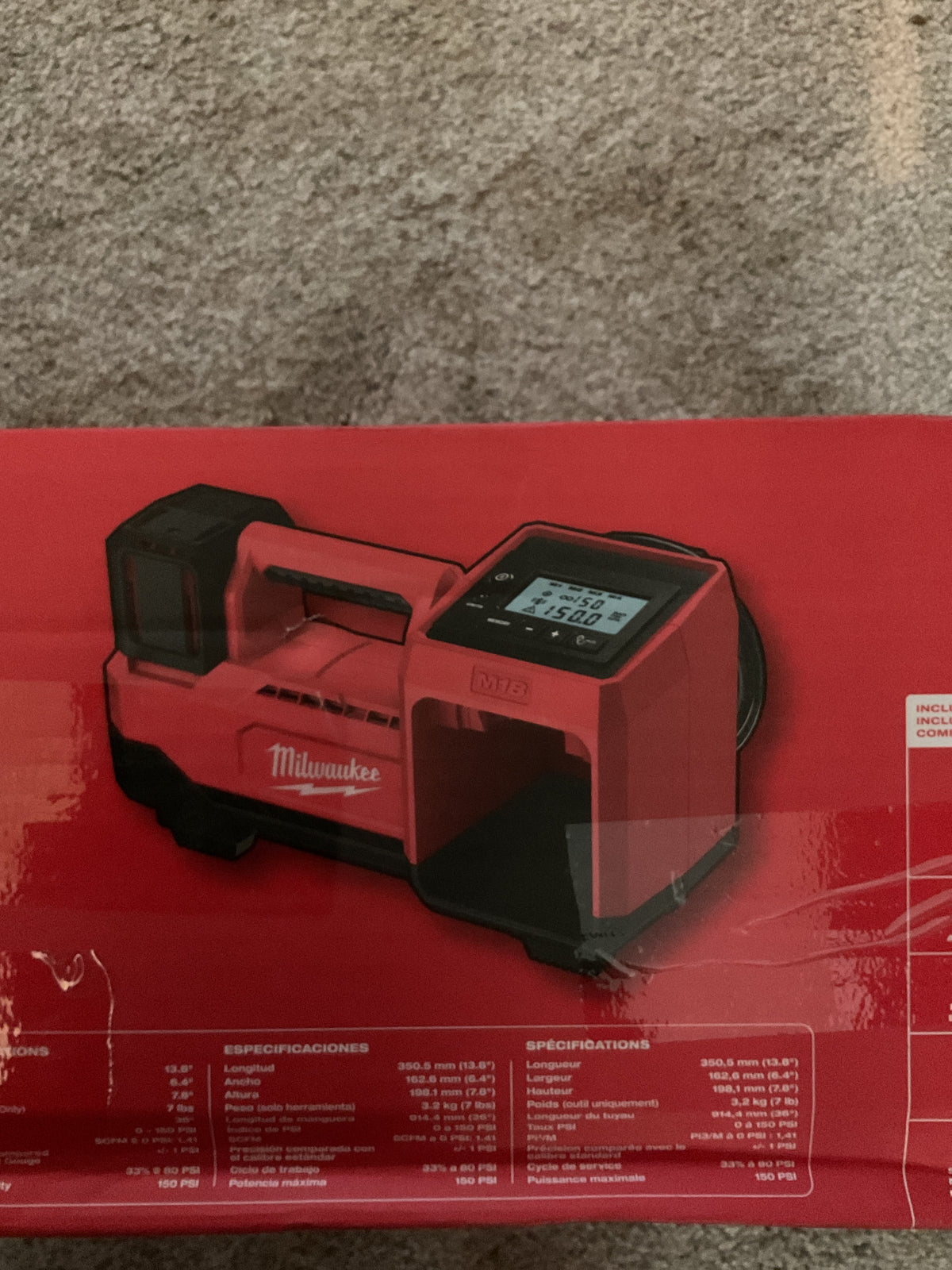 2848-20 — MILWAUKEE M18 Inflator - Tool Only