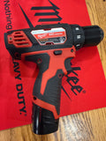 2407-20 — Milwaukee M12 3/8 in. Drill/Driver — Open Box — Tool Only