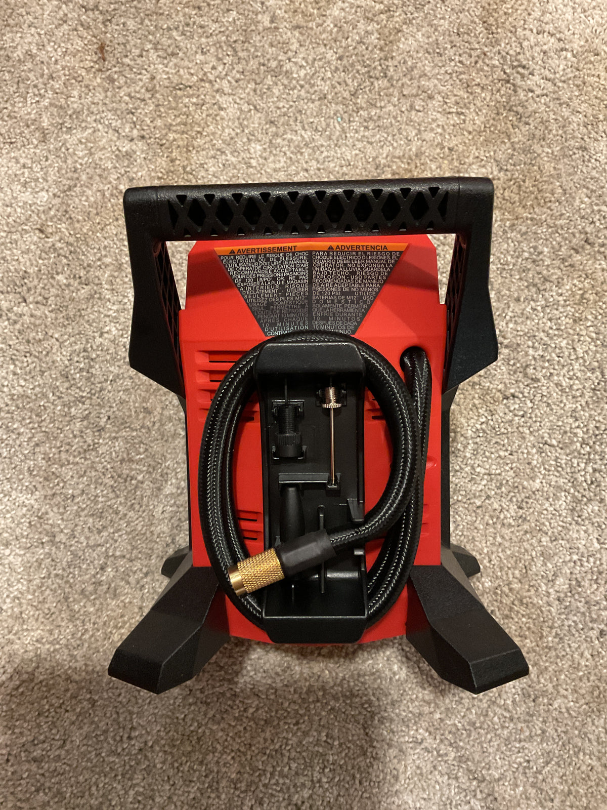 2475-20 — MILWAUKEE M12 Compact Inflator - Tool Only