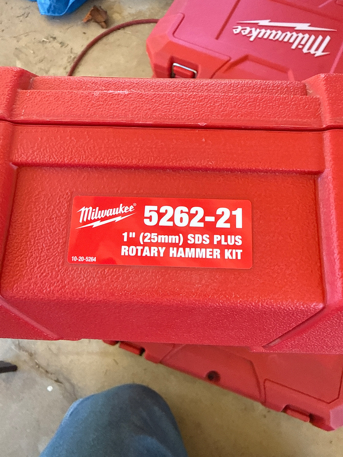 MILWAUKEE 5262-21 1" SDS Plus Rotary Hammer Kit w/ Hard Case, Corded — USED