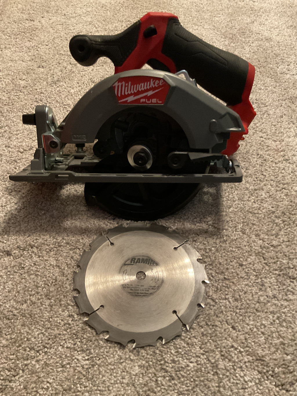 MILWAUKEE 2521-20 M12 FUEL 5-3/8" Circular Saw - Tool Only — USED