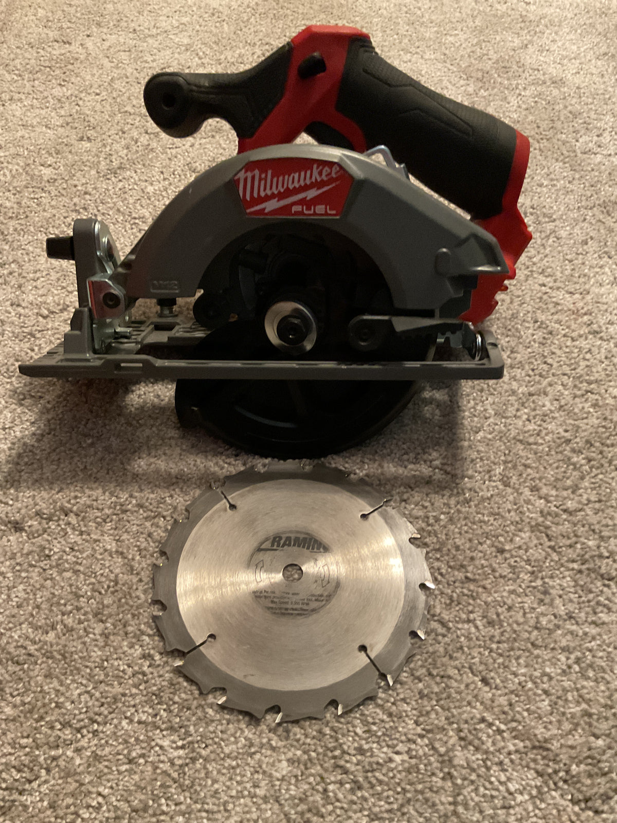 MILWAUKEE 2521-20 M12 FUEL 5-3/8" Circular Saw - Tool Only — USED