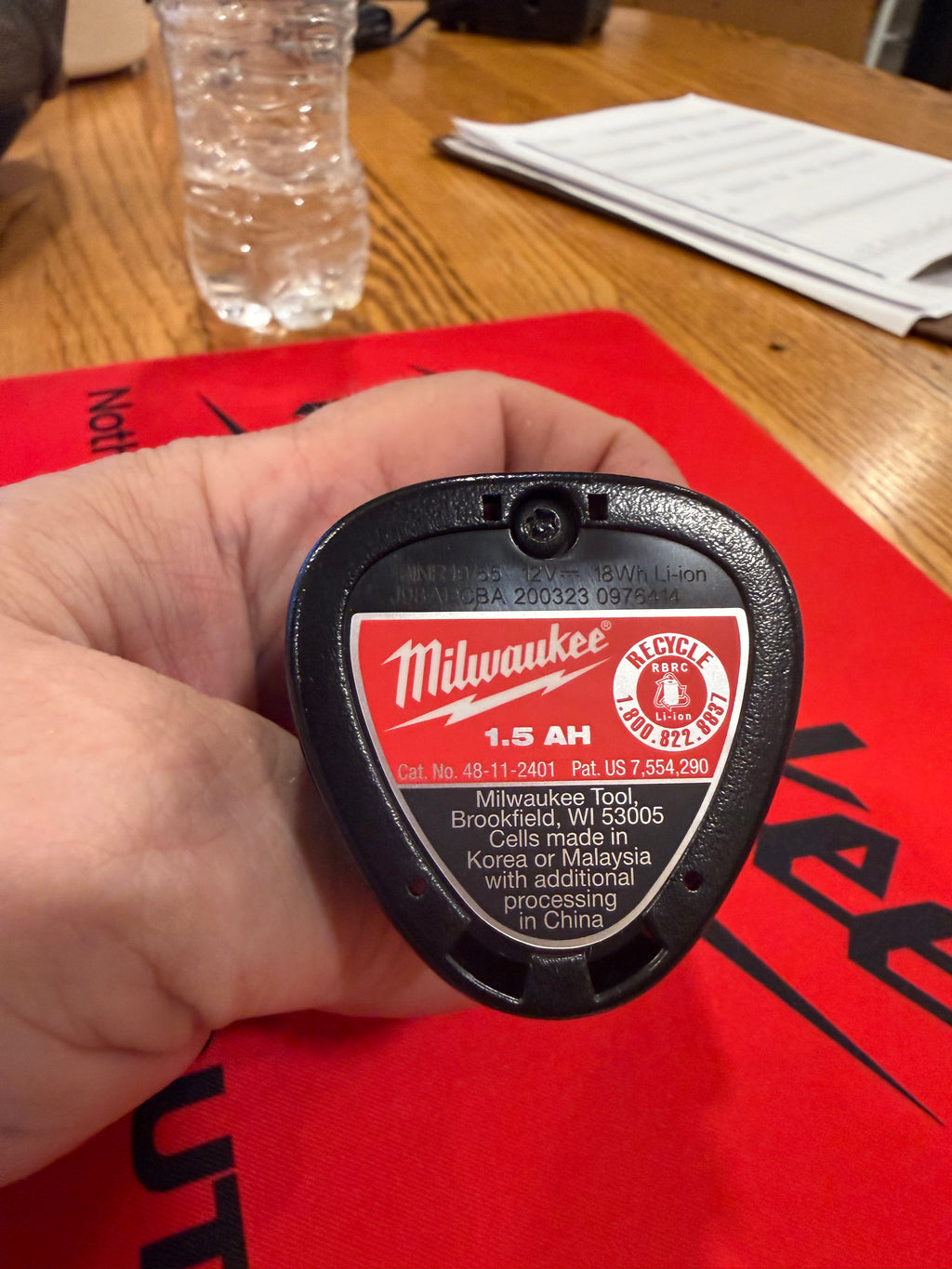 Milwaukee 48-11-2401 M12 REDLITHIUM CP1.5 1.5Ah Battery – New No Box