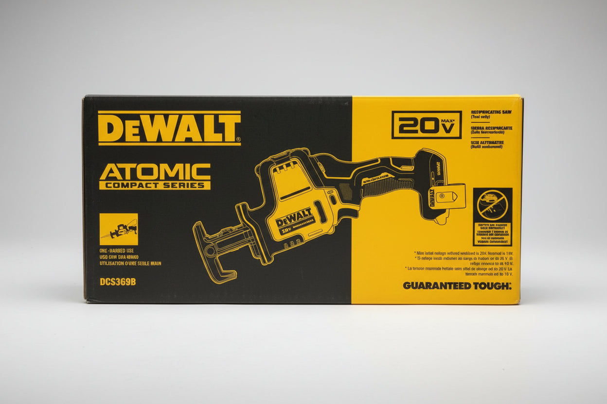 DEWALT DCS369B ATOMIC 20V MAX Compact Reciprocating Saw