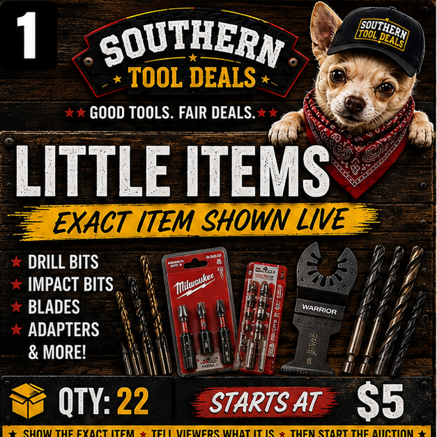 Southern Tool Deals — Accesorio Pequeño — Artículo Exacto Mostrado en Vivo